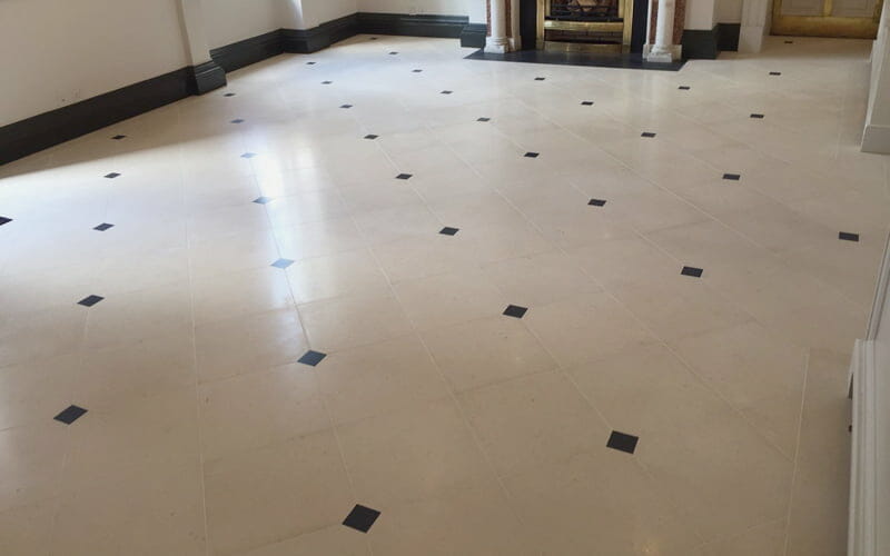 P Mac Dublin marble floor lost lustre