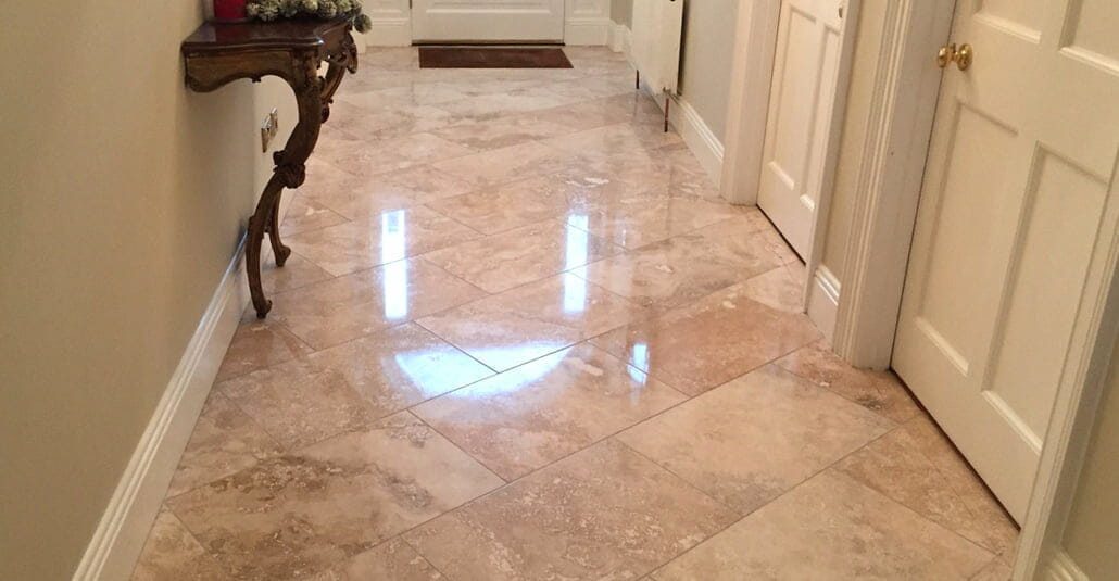polished marble floor hallway Dublin P Mac