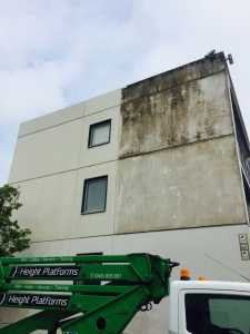 Precast concrete panels mid clean by PMAC
