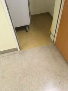this cupboard wasnt sealed with Wearmax