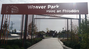 Weaver Park External polished concrete