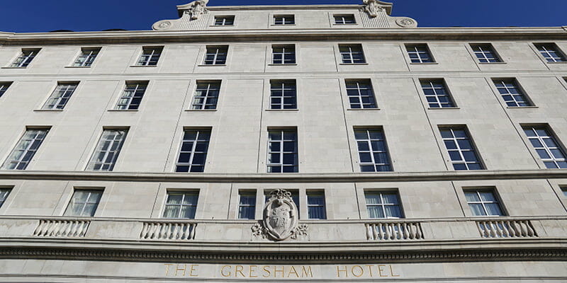 hero gresham hotel P Mac facade cleaning project hero gresham hotel P Mac facade cleaning project