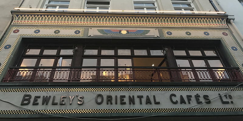 Bewleys facade restored by P Mac - hero