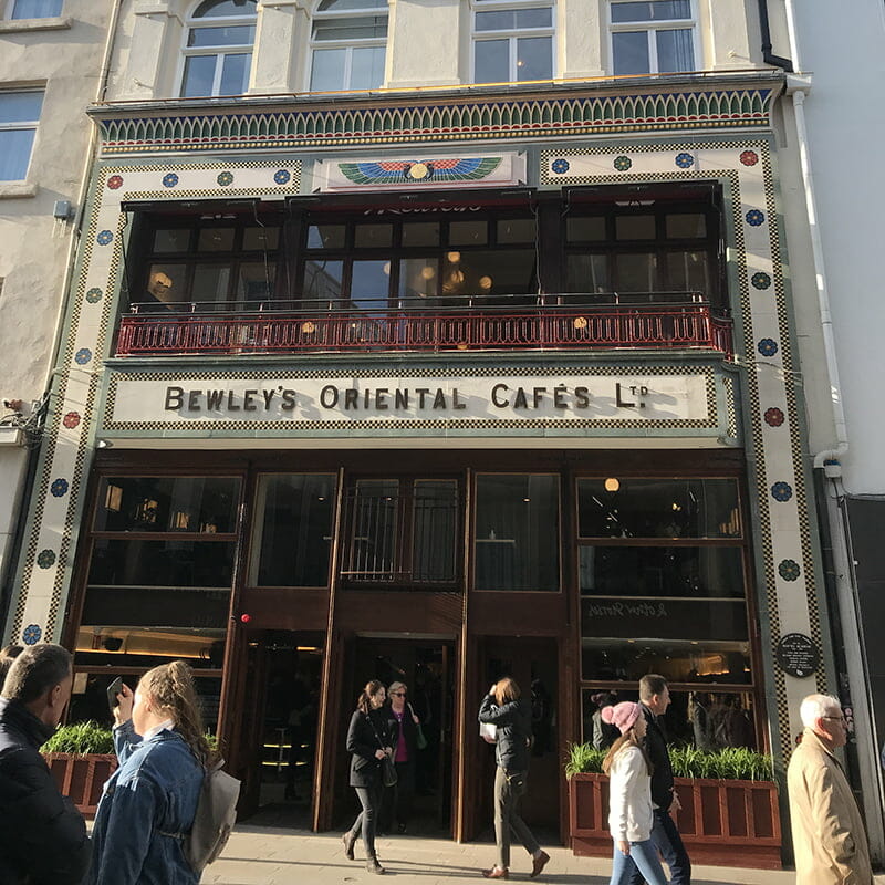 Bewley's facade restored