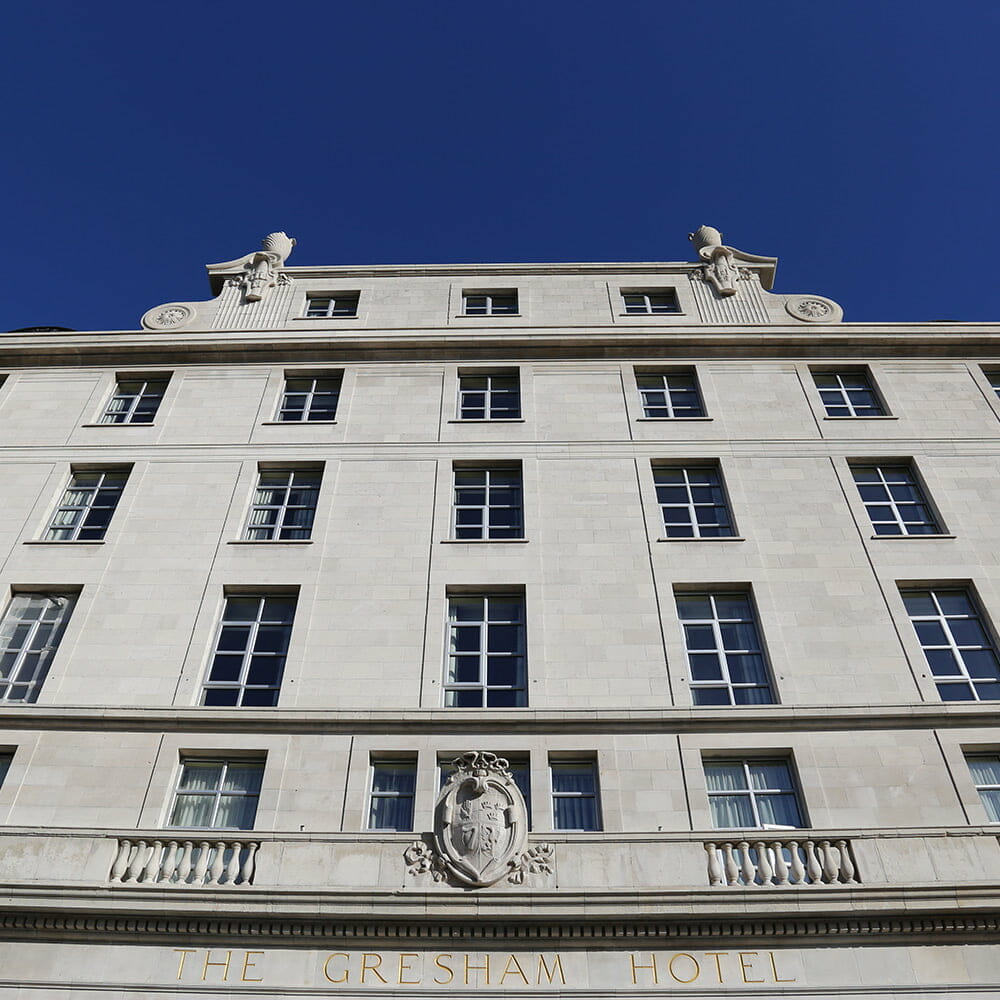 Gresham hotel facade by PMAC