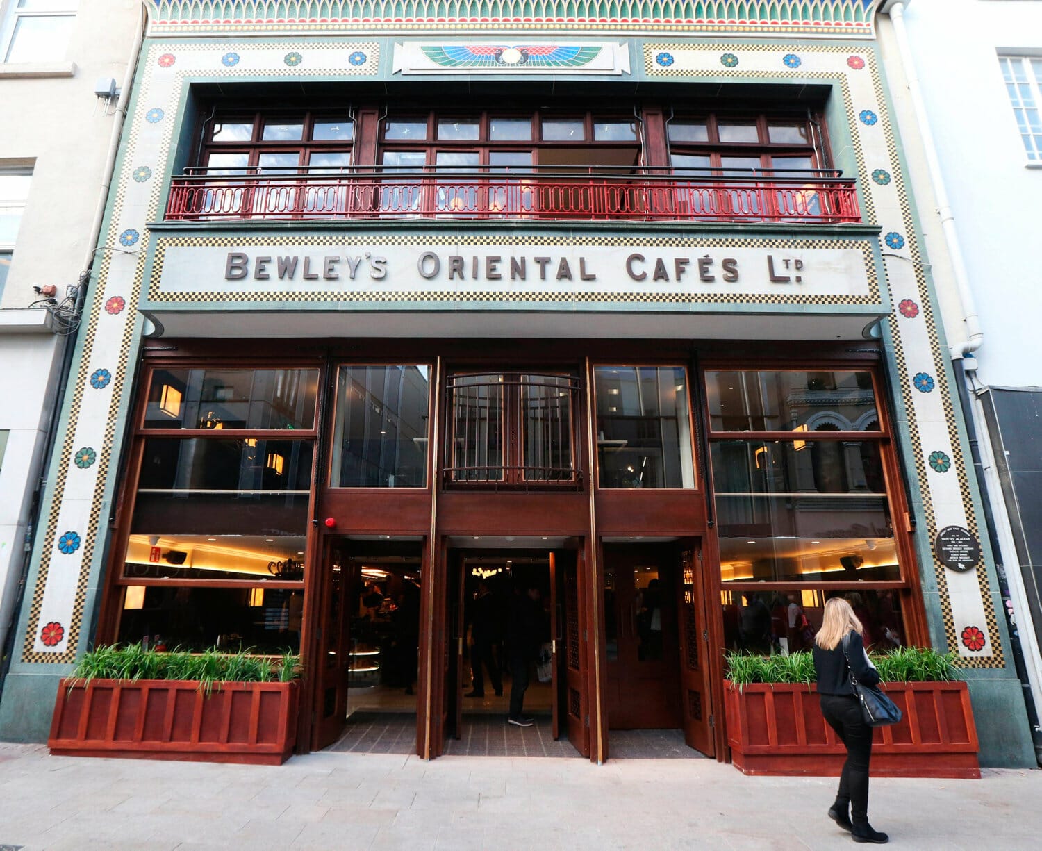 Bewley’s on Grafton Street Photo: Leon Farrell/Photocall Ireland Bewleys Facade restoration