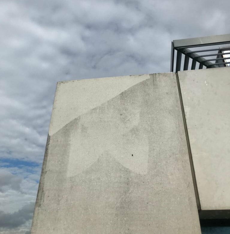 Techrete cleaning example
