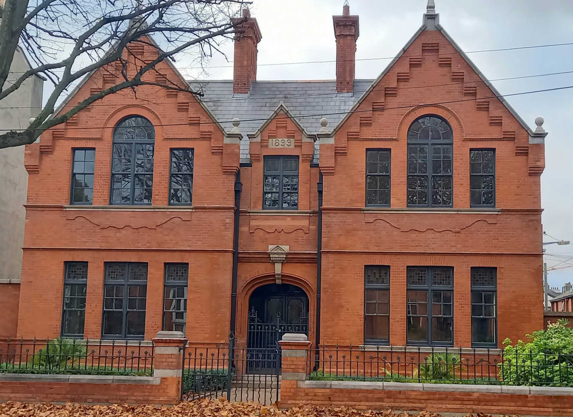 Large Dublin redbrick building restored by PMAC restoration team
