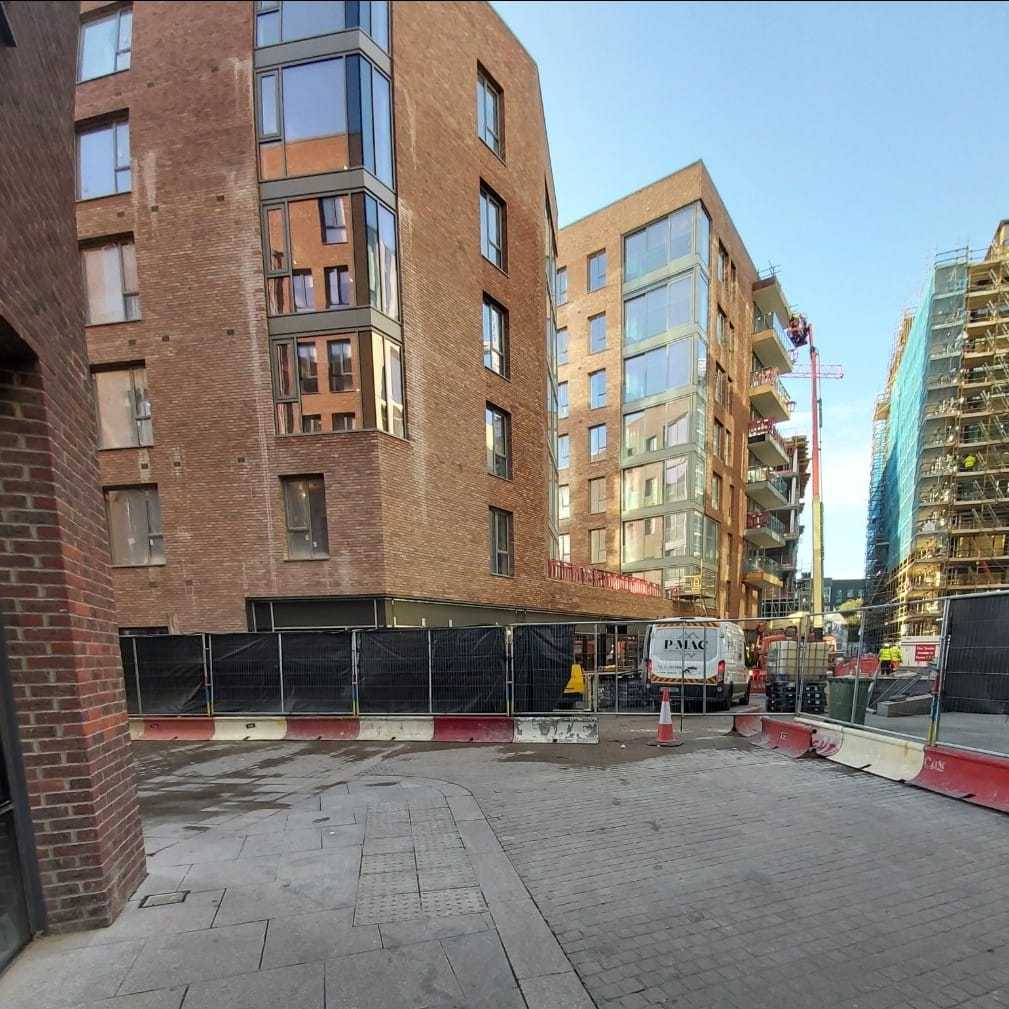 Facade cleaning Charlemont Square