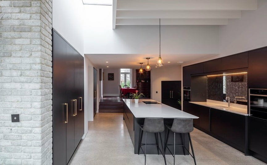 Polished-cocncrete-floor-kitchen-pmac Polished concrete floor to Gold Finish PMAC