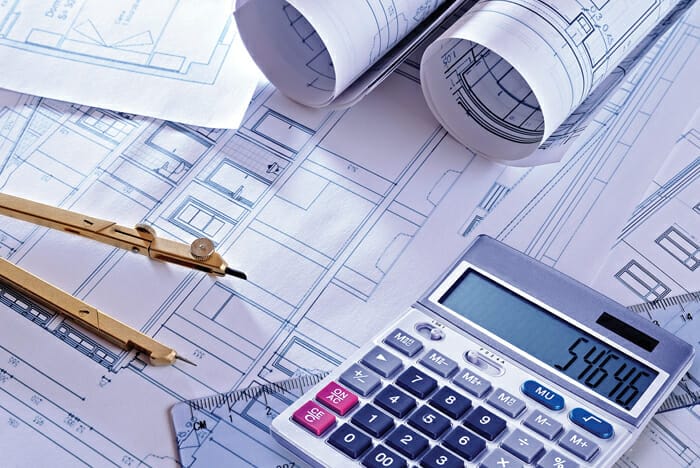 Calculator and building plans