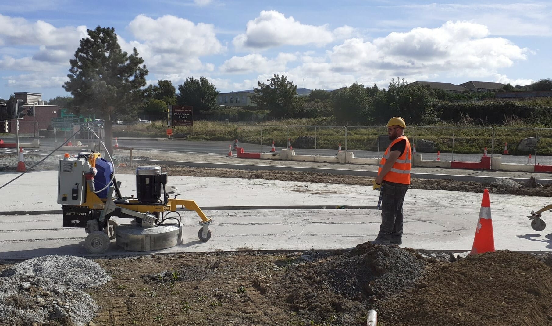 PMAC polish external concrete Pmac operative polishing external concrete