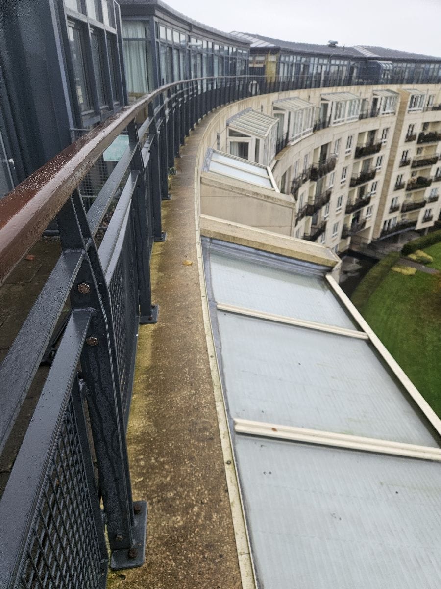PMAC tackles the glazing section of the Pines Apartment Complex in Ballsbridge PMAC tackles the glazing section of the Pines Apartment Complex in Ballsbridge
